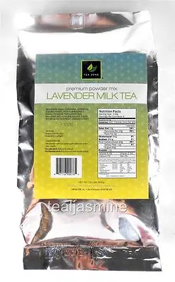 Tea Zone Lavender Milk Tea Premium Powder Mix Boba Bubble Tea 1.32 Lbs. • $18.95