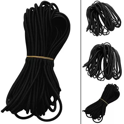 Premium 6mm Elastic Bungee Cord Tie Down For Boats And Trailers (Black) • $29.79