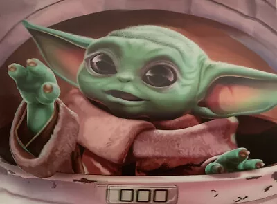 3 Dimension 3d Poster. 12”x16”. Grogu/ Baby Yoda • $15.99