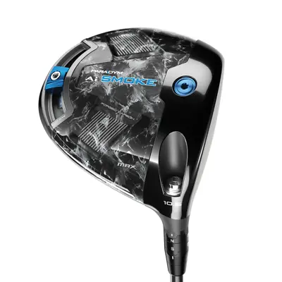 Callaway Paradym Ai SMOKE MAX Driver - 9 Degree - MCA Tensei AV Blue Stiff Flex • $1069