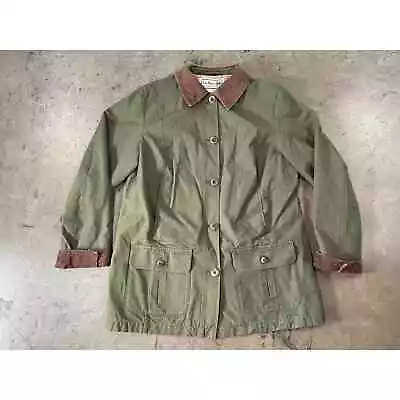 L.L.Bean Vintage Green Men's Military Jacket (Size M) • $35