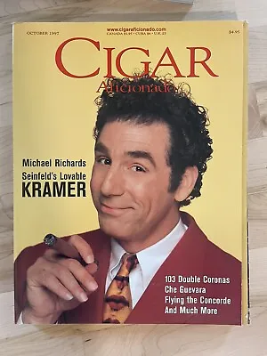 $3 • Buy Cigar Aficionado - Michael Richards - October 1997 - Very Good Condition
