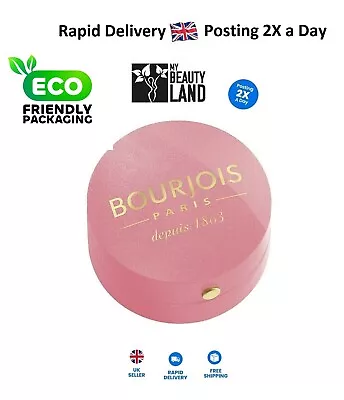 Bourjois Little Round Pot Blush With Mirror And Brush ***Sealed*** - Choose • £7.49