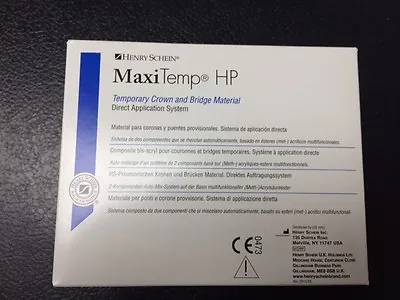 MaxiTemp Temporary Crown And Bridge Material Bleach (All Luxatemp Shades Avail.) • $78.50