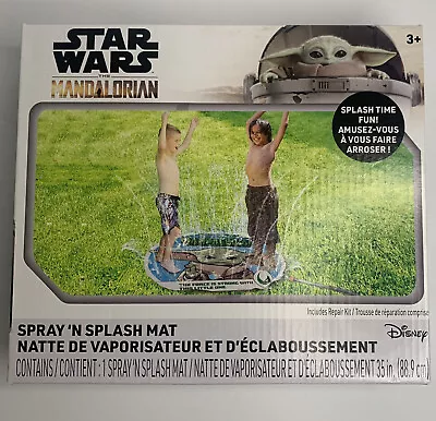 35” Star Wars Disney Splash Pad.  Kids Wading Pool Children Water Pad. • $25