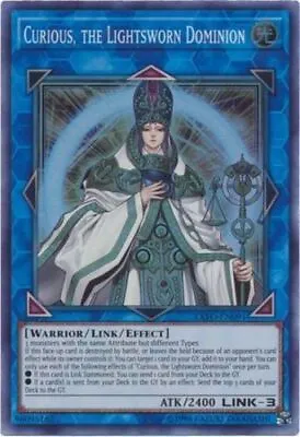 *** Curious The Lightsworn Dominion *** Super Rare Exfo-en091 Yugioh! • $1.95