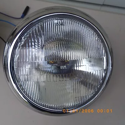 Mg-tc Headlamps Rechromed With New Stepped Rims For Sealed Beam Lights • $200