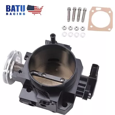 70MM Throttle Body K-Series K20 Swap For Acura Honda DC5 EP3 FG FA Black • $69.88