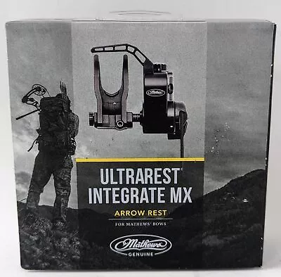 Mathews Ultrarest Integrate MX Arrow Rest - Left Hand - Black • $219.95