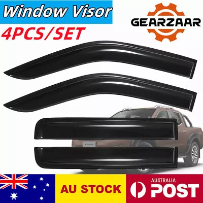 Weather Shields Weathershields For Nissan Navara D40 2005-2015 Window Visors AU^ • $37.19