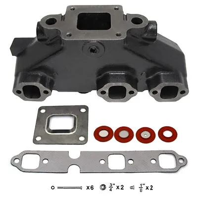 NEW MERCRUISER V6 4.3 4.3L Exhaust Manifold 864612T01 Dry Joint W/ Gaskets Bolts • $299.97