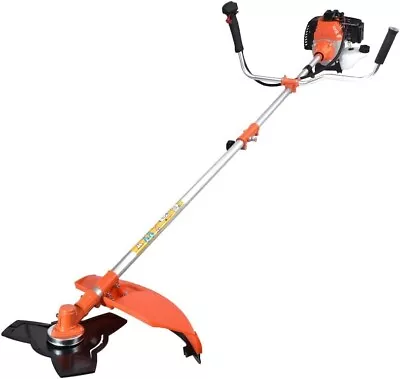 2 In 1  Petrol Brush Cutter Strimmer Garden Grass Trimmer 52cc 2 Stroke Engine • £98.99