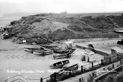 Tnb-47 Beach With Boats Marske By The Sea Nr Saltburn Yorkshire. Photo • £3.35