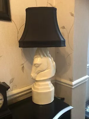 Vintage Horse Head Table Lamp • £45