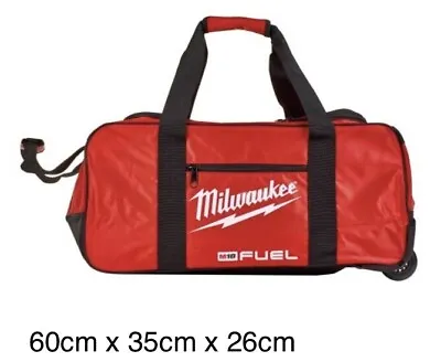Milwaukee M18 Fuel Large Wheeled Tool Bag 60cm X  35cm X 26cm • $44.33