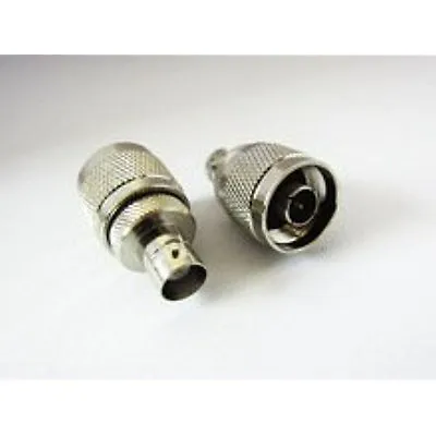 1pc BNC To N Type Adapter BNC Female Swtich N Type Male RF Coax Connector Conve • $8.61