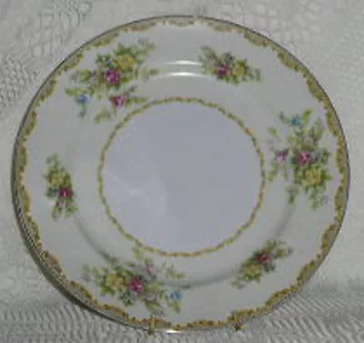 Mepoco China Dinner Plate Yellow Floral Plates • $22