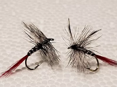 ( Fly-fishing-flies)** Red Tail Mosquito  ** 2 Flies ** Size 10 • $4.99