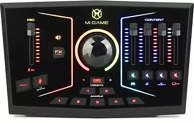 M-Game RGB Dual Streaming Mixer • $299