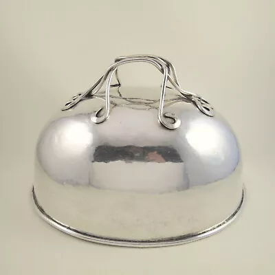 C1898 CR Ashbee Guild Of Handicrafts Handwrought Silverplate Meat Cover Dome • $995