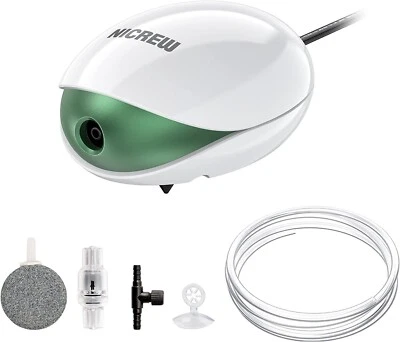 £19 • Buy Aquarium Air Pump, Ultra Silent Air Aerator Pump For Fish Tank,NICREW UFO