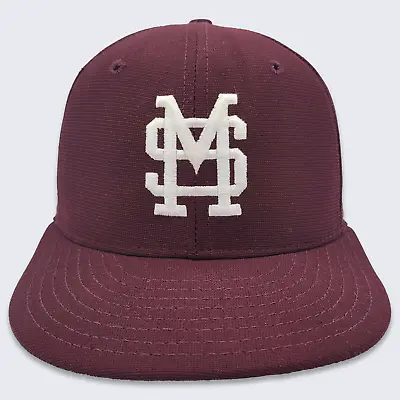 Mississippi State Bulldogs Vintage 90s New Era Fitted Hat   MSU University • $58