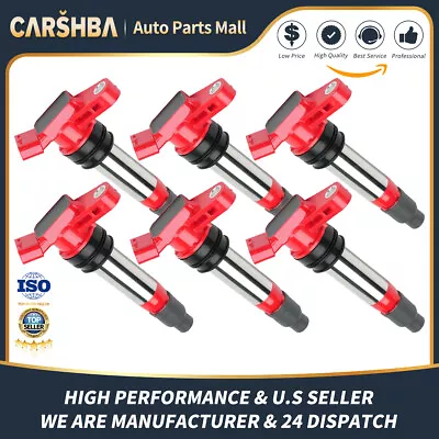 6x Ignition Coils For Volvo S60 V70 XC70 XC90 Land Rover LR2 L6 3.2L 3.0L UF-594 • $68.50