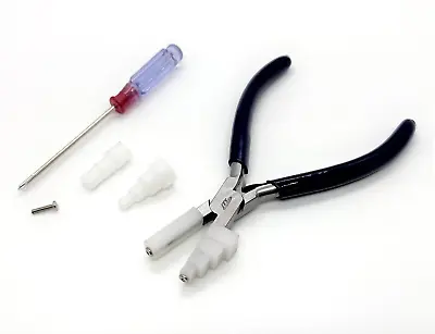 Nylon Jaw Pliers Round Square Oval Bending Forming Interchangeable Wire Wrapping • $19.95