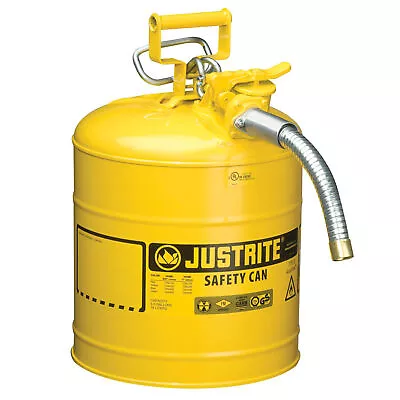 Justrite 7250230 Safety Can Type II Accuflow8482; 5 Gallon Galvanized Steel W/ • $135.18