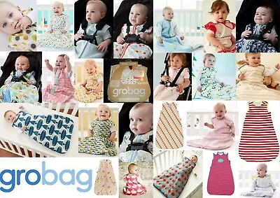 $35.95 • Buy Grobag Baby Girl Boy Sleeping Bag Tog 0.5- 1.0- 2.5 -3.5  Size 0-6m 6-18m 18-36m