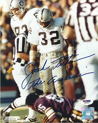 Jack Tatum Oakland Raiders  The Assassin  Signed 8x10 Photo PSA • $125