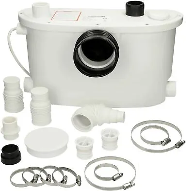 £108.99 • Buy Flo-Force Max Domestic Sanitary Macerator Waste Pump White 4 Inlets Quiet IP54