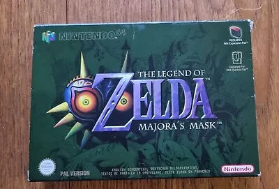 The Legend Of Zelda: Majora's Mask (Nintendo 64 2000) • £125