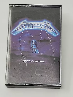 Metallica 1984 Ride The Lightning Cassette Tape Metal Classic See Other Listings • $16.50