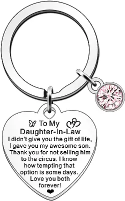 FMCC Daughter In Law Gifts Funny Gifts For Daughter In Law Birthday Christmas I • £10.21