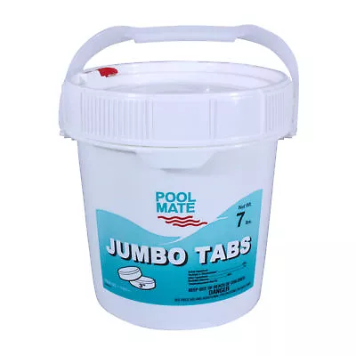 Pool Mate 3  Chlorine Tabs Swimming Pool Sanitizing Chemical - 7 Lbs. • $79.99