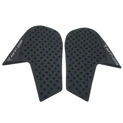 Motorcycle Tank Pad Knee Traction Gas Pad Protector Fit Yamaha MT-09 2013-2018 • $15.22