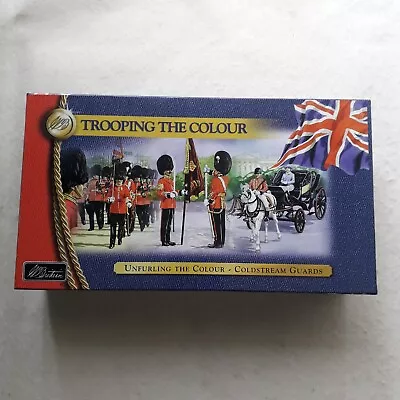 W Britain 40112 54mm Unfurling The Colour Coldstream Guards Set • £26.50