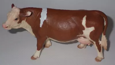 Schleich 13641 Simmental Cow Beef Model Toy Farm Cow RETIRED • $12.89