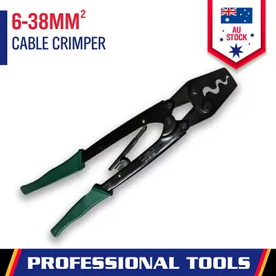 6-38mm² Wire Crimper Cable Crimping Plier Terminal Anderson Plug Crimp Tool • $24.99