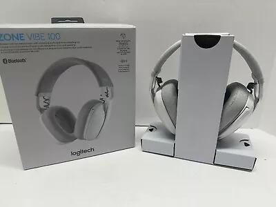 Logitech Zone Vibe 100 Lightweight Noise Canceling Headphones White • $60