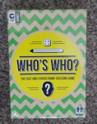 Who's Who?(fast And Furious Name Guessing Game) Newsealed • £3.99