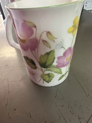 Botanical Flower English Fine Bone China Tea Coffee Cup Mug Vintage • $6