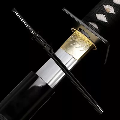 Japanese Samurai NINJA 9260 Spring Steel Sword Full Tang Battle Ready Sharp • $99.99