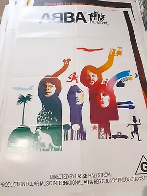 ABBA The Movie Original One Sheet Movie Poster • $300