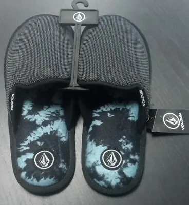 New Volcom Mens Slippers Scuffs Slides House Shoes  Loafers M 7-8.5 • $13.99