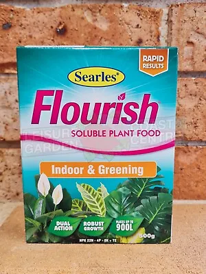 $13.49 • Buy Outdoor Garden Fertiliser Searles Flourish Indoor Greening Plant Food 500g