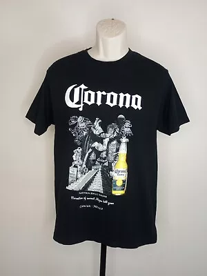 Corona Extra The Mayan Ball Game Beer Graphic T-shirt Size Large • $18