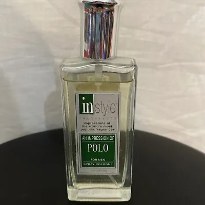$20 • Buy Instyle Fragrances Men's Spray Cologne 3.4 Oz *lnspired Ralph Lauren POLO Green*