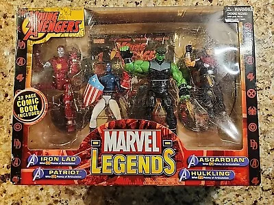 ToyBiz Marvel Legends Young Avengers Asgardian/Hulkling /Iron Lad/Patriot  • $90